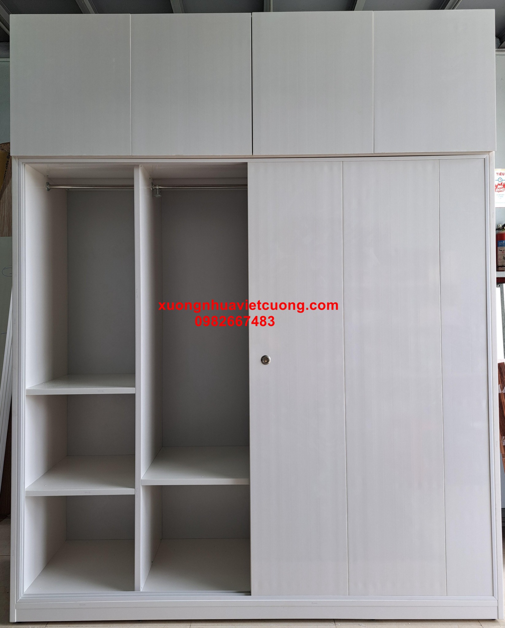 TỦ NHỰA CỬA TRƯỢT TCL365