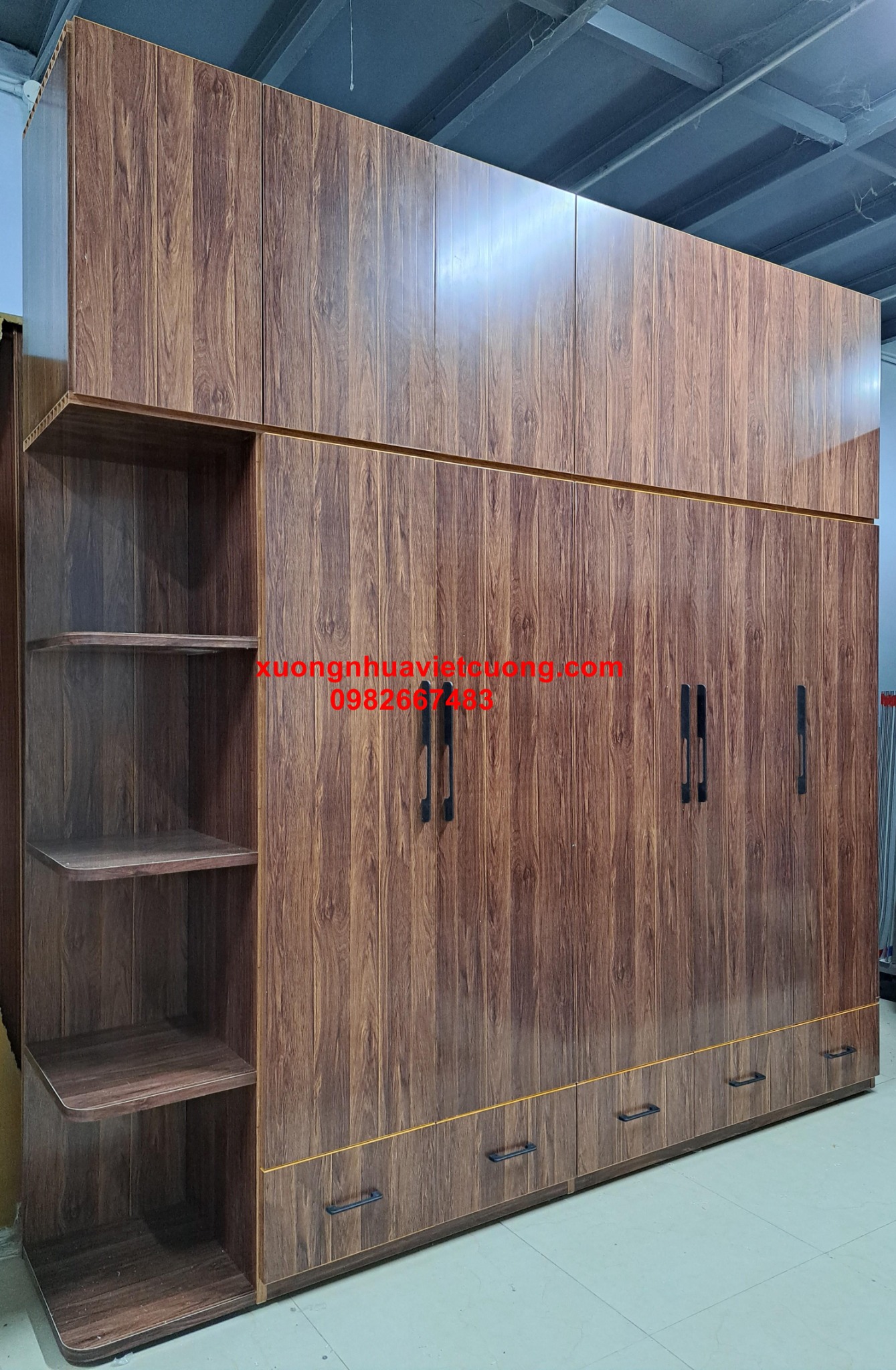 TỦ NHỰA QUẦN ÁO 6 CÁNH TA680