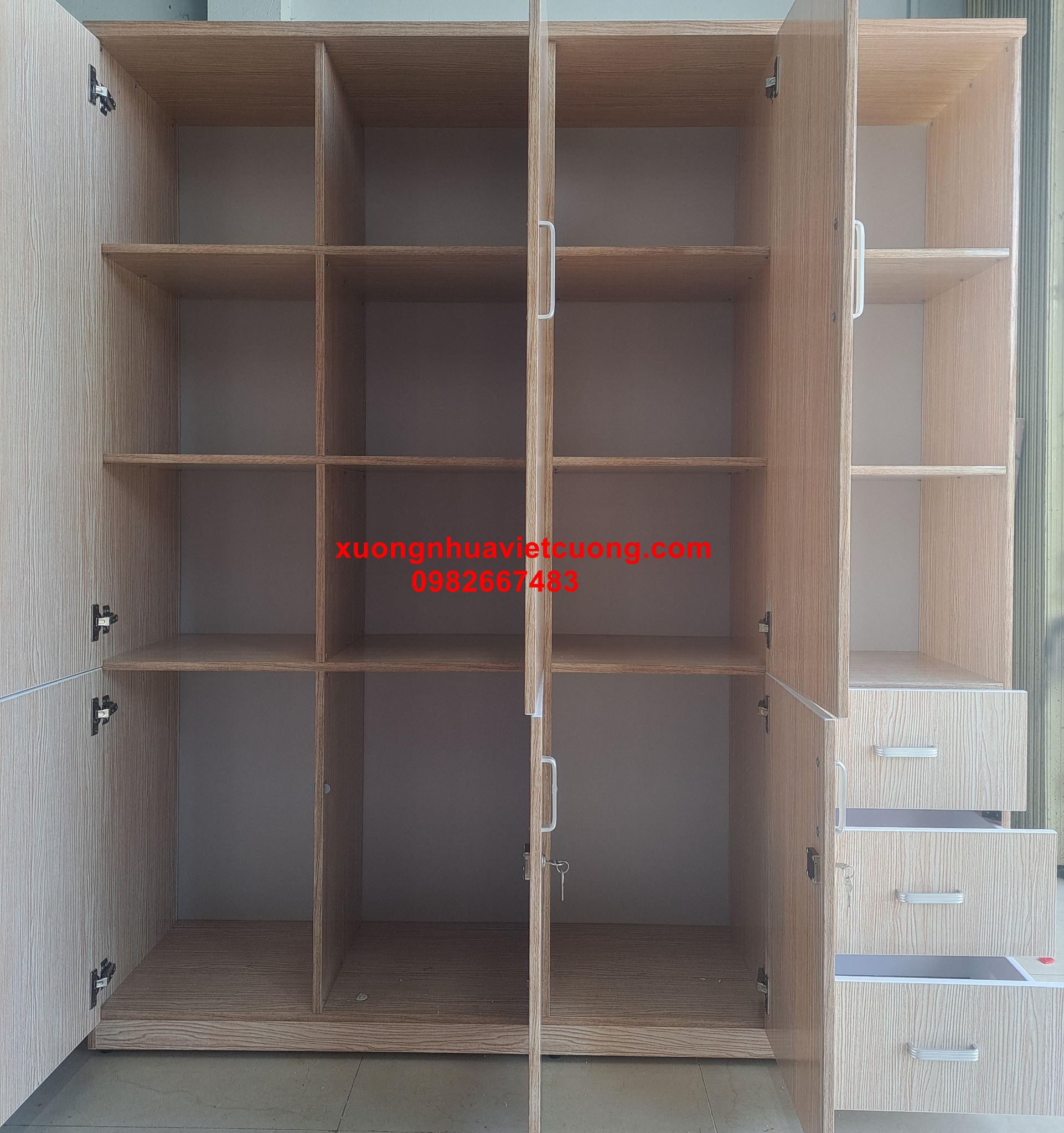 TỦ NHỰA 4 CÁNH TA4276