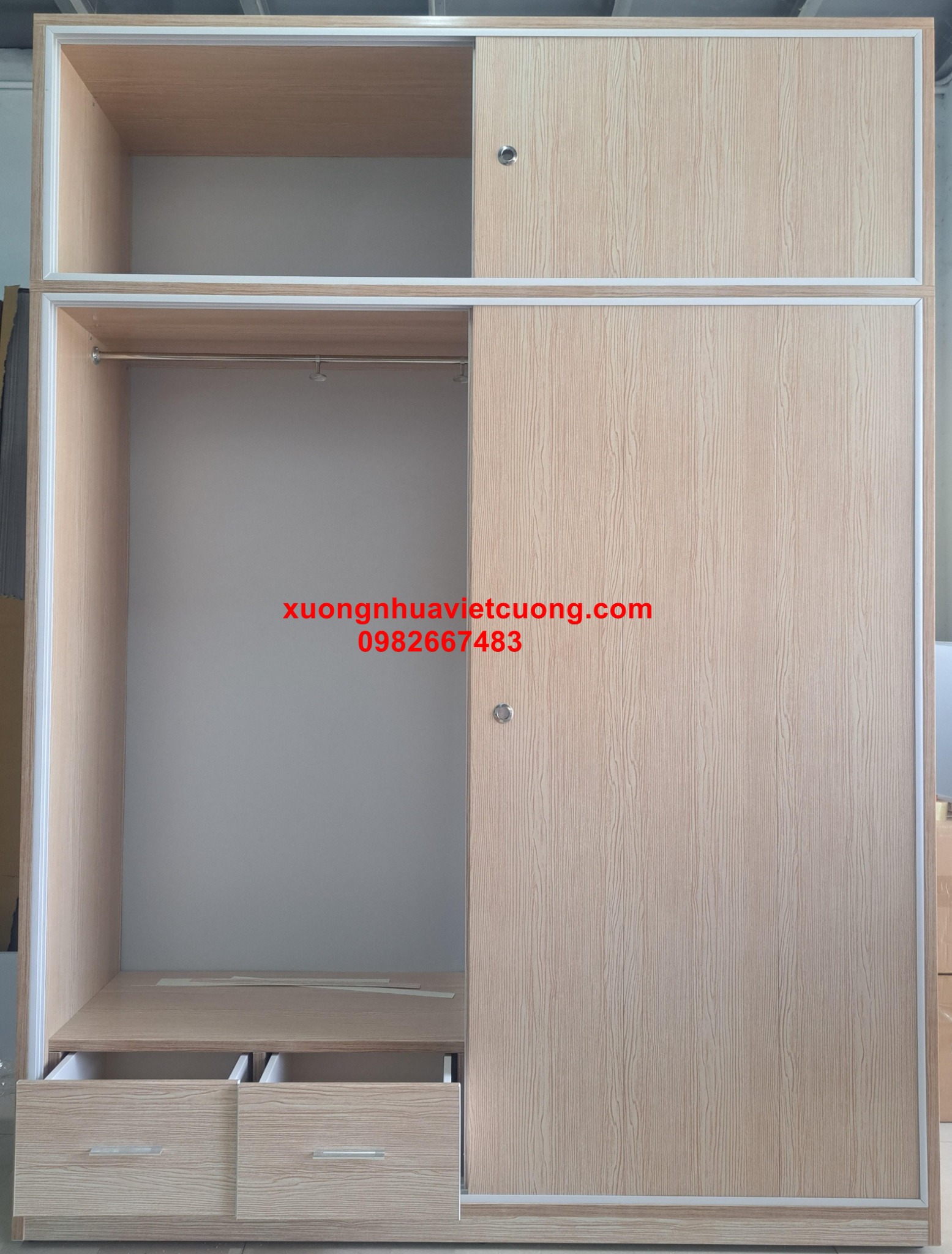 TỦ NHỰA CỬA TRƯỢT TCL362