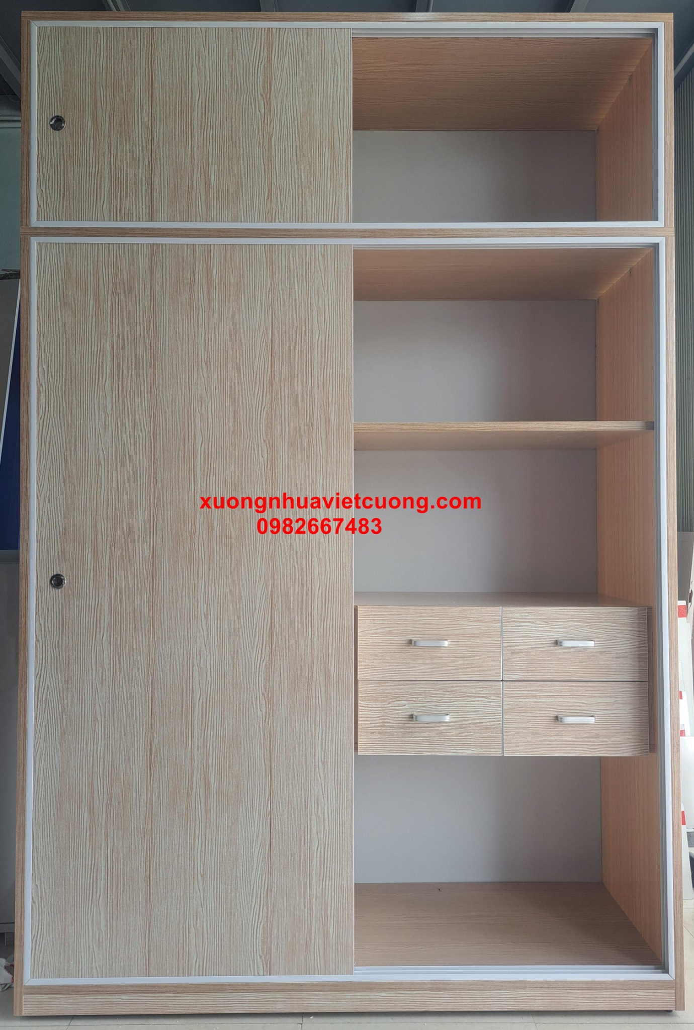 TỦ NHỰA CỬA TRƯỢT TCL369