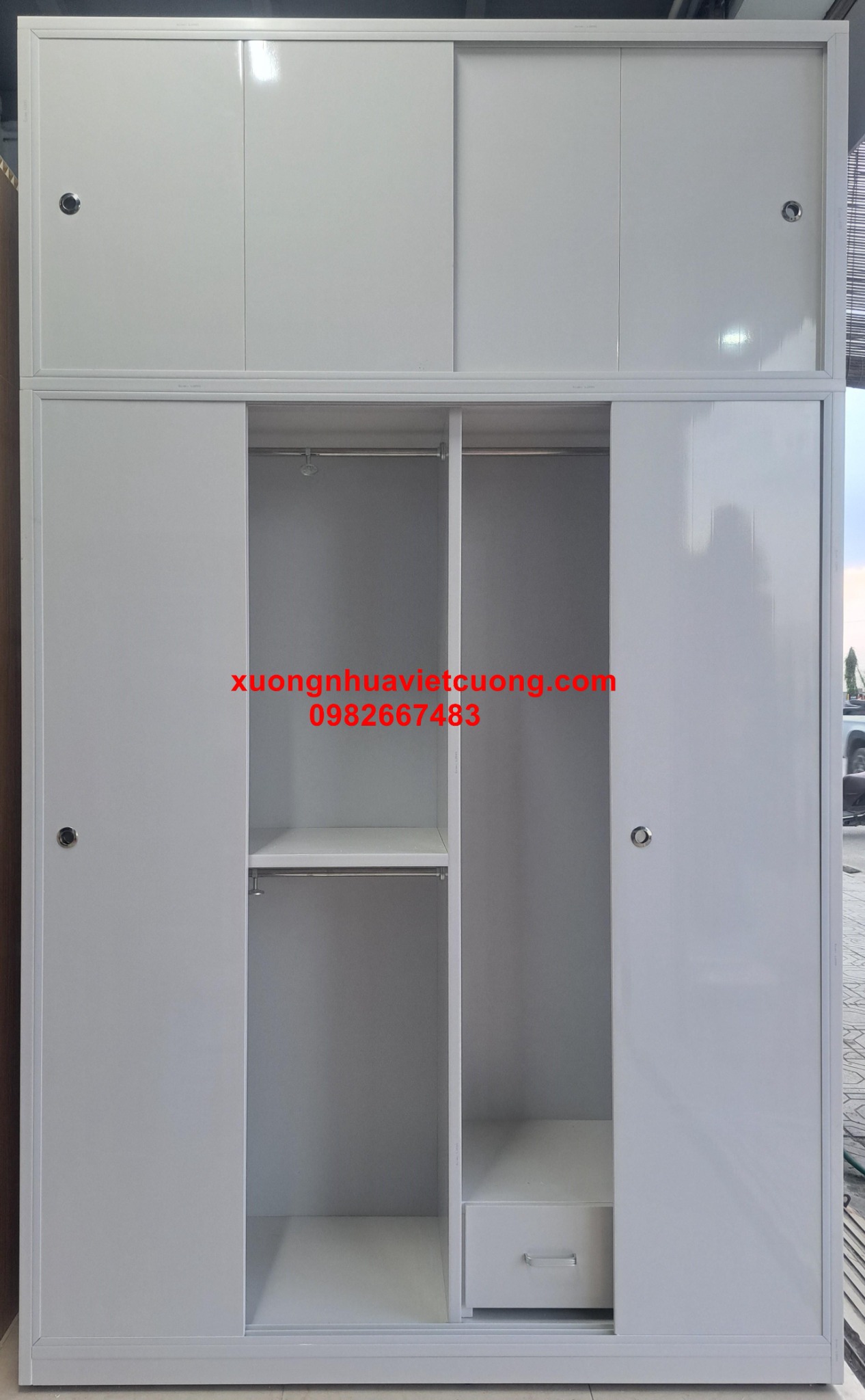 TỦ NHỰA CỬA TRƯỢT TCL368