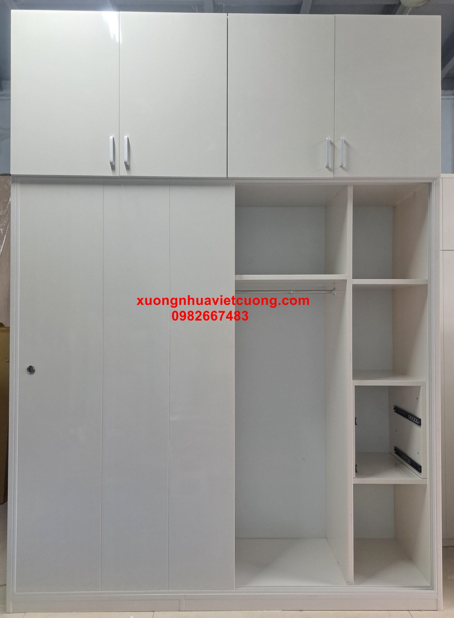 TỦ NHỰA CỬA TRƯỢT TCL366