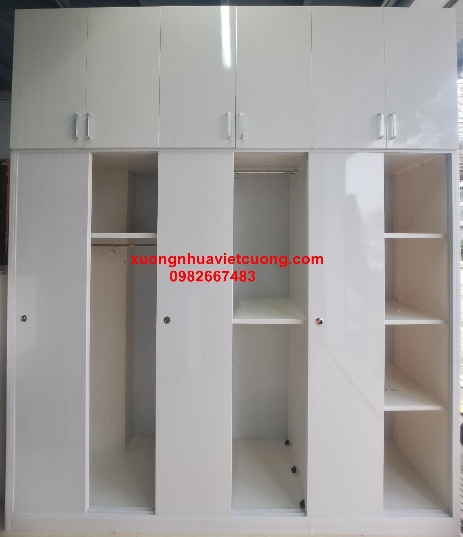 TỦ NHỰA CỬA TRƯỢT TCL364