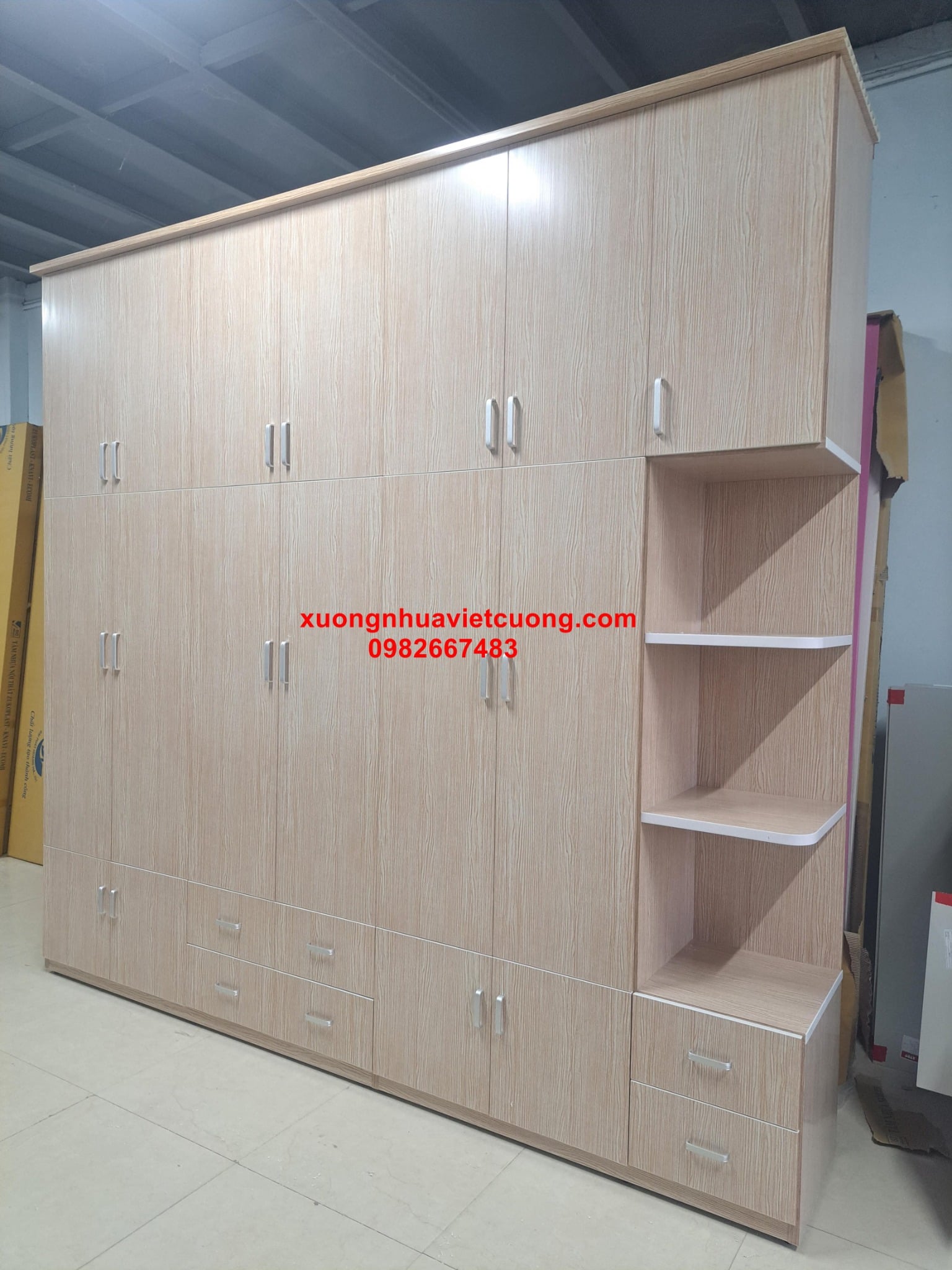 TỦ NHỰA CÓ KỆ ATT157