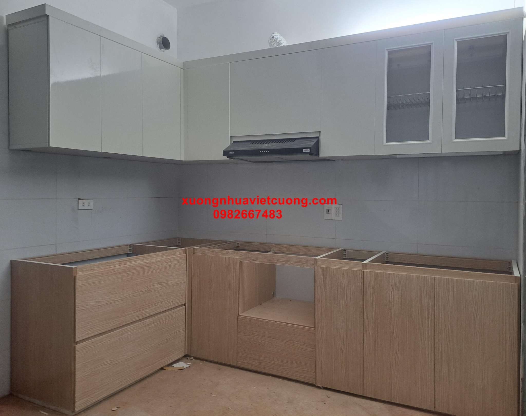 TỦ BẾP BẰNG NHỰA TBN39