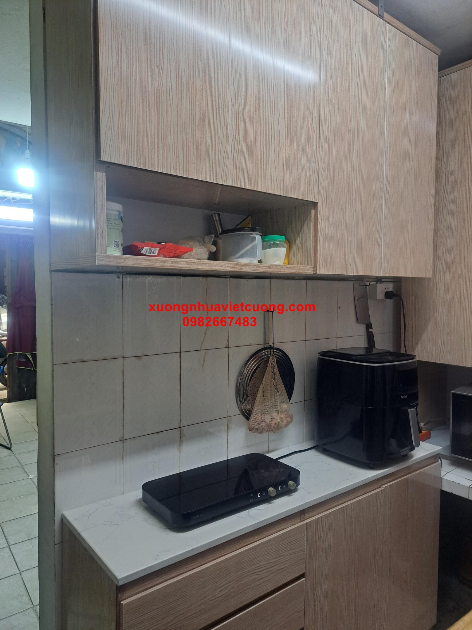 TỦ BẾP NHỰA TBN53