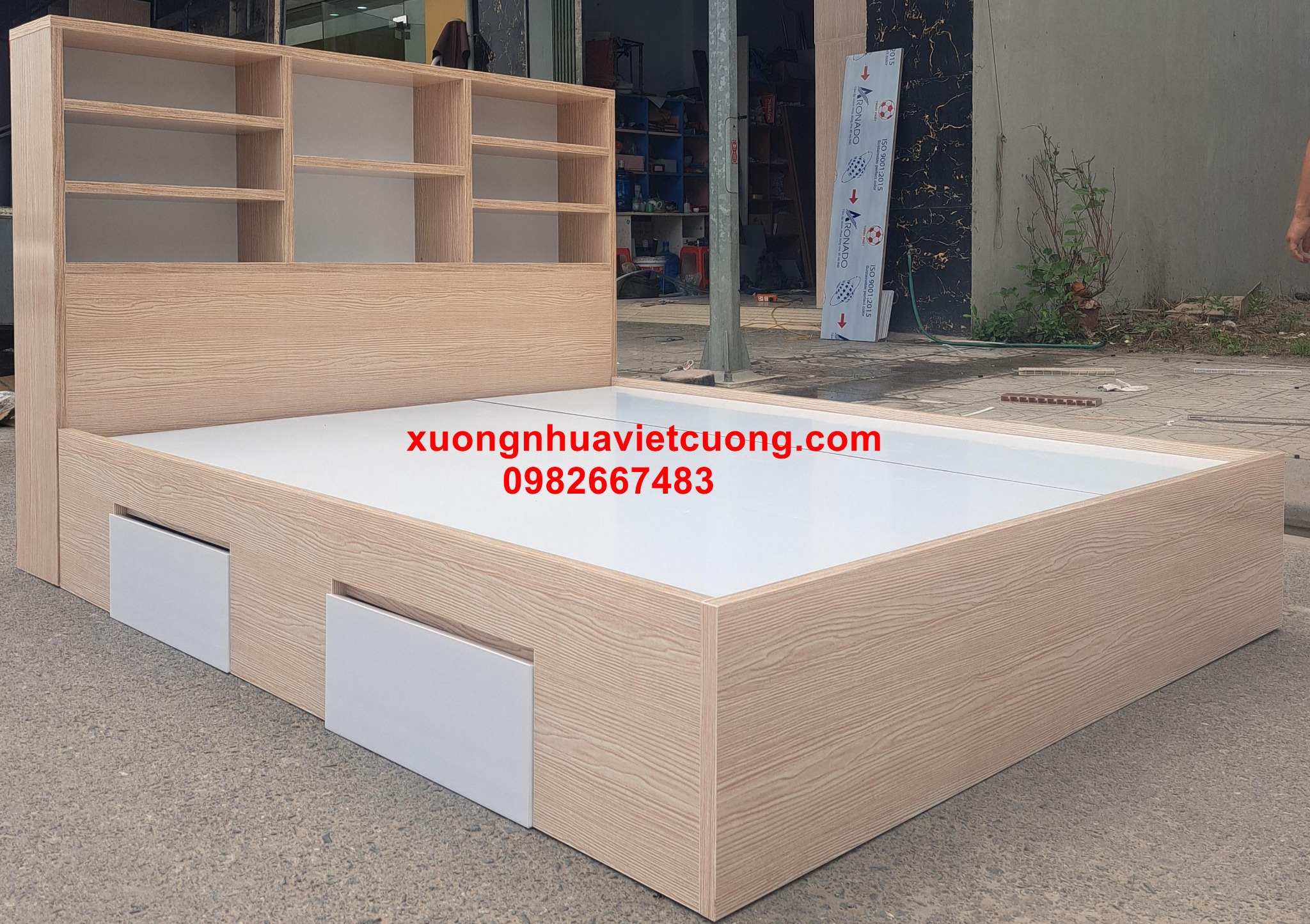 GIƯỜNG NGỦ NHỰA GN122