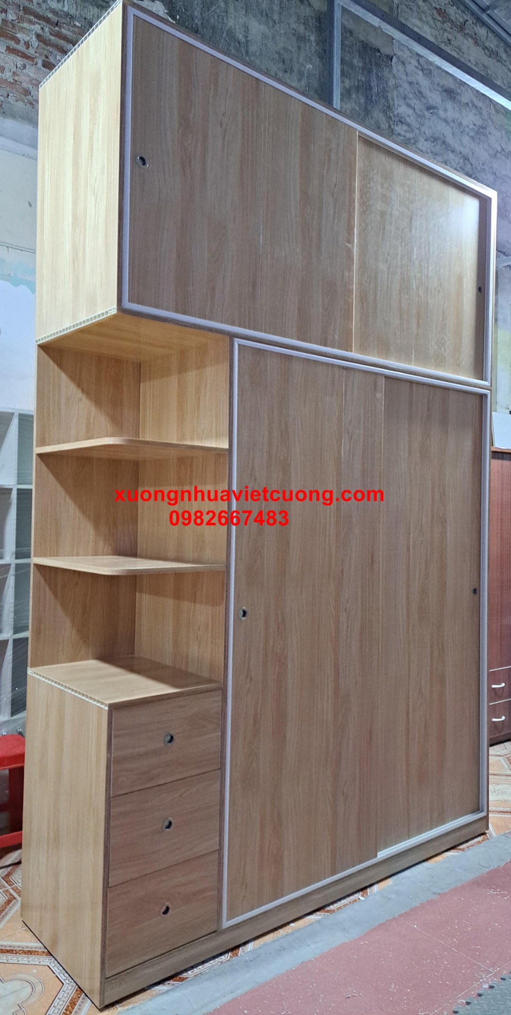 TỦ NHỰA CÓ KỆ ATT305