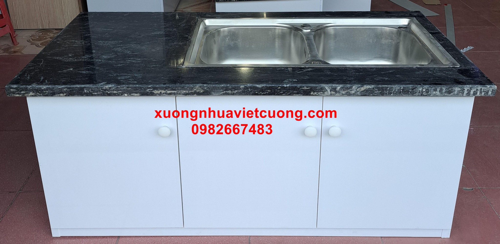 TỦ BẾP NHỰA TBN80