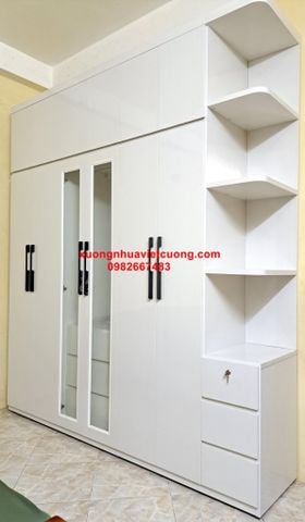  TỦ ÁO NHỰA CÓ KỆ ATT301 