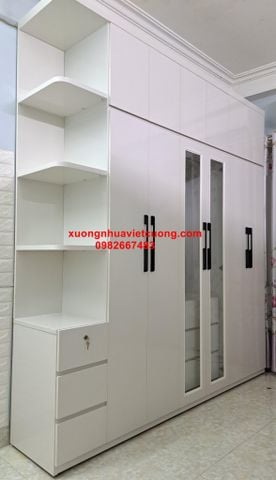  TỦ ÁO NHỰA CÓ KỆ ATT302 