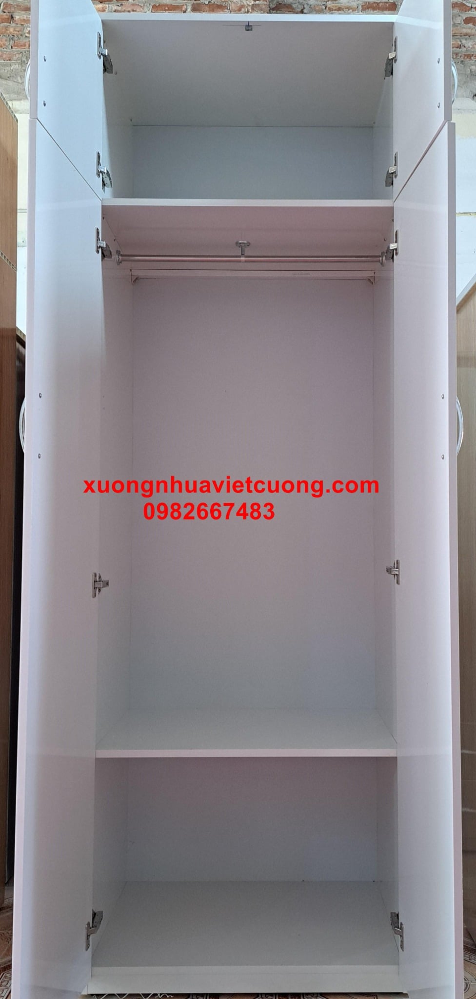 TỦ NHỰA QUẦN ÁO 2 CÁNH TA2107