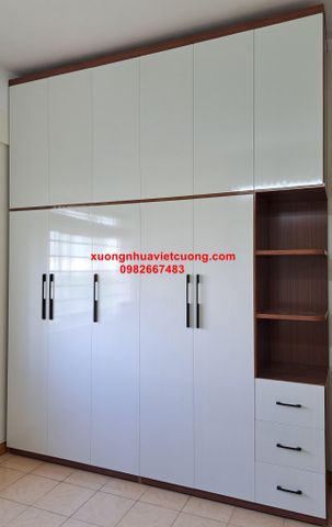  TỦ NHỰA 6 BUỒNG CÓ KỆ ATT522 