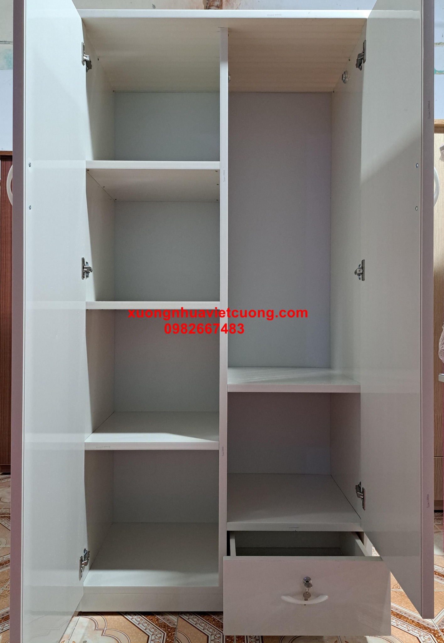 TỦ NHỰA QUẦN ÁO 2 BUỒNG TA2109