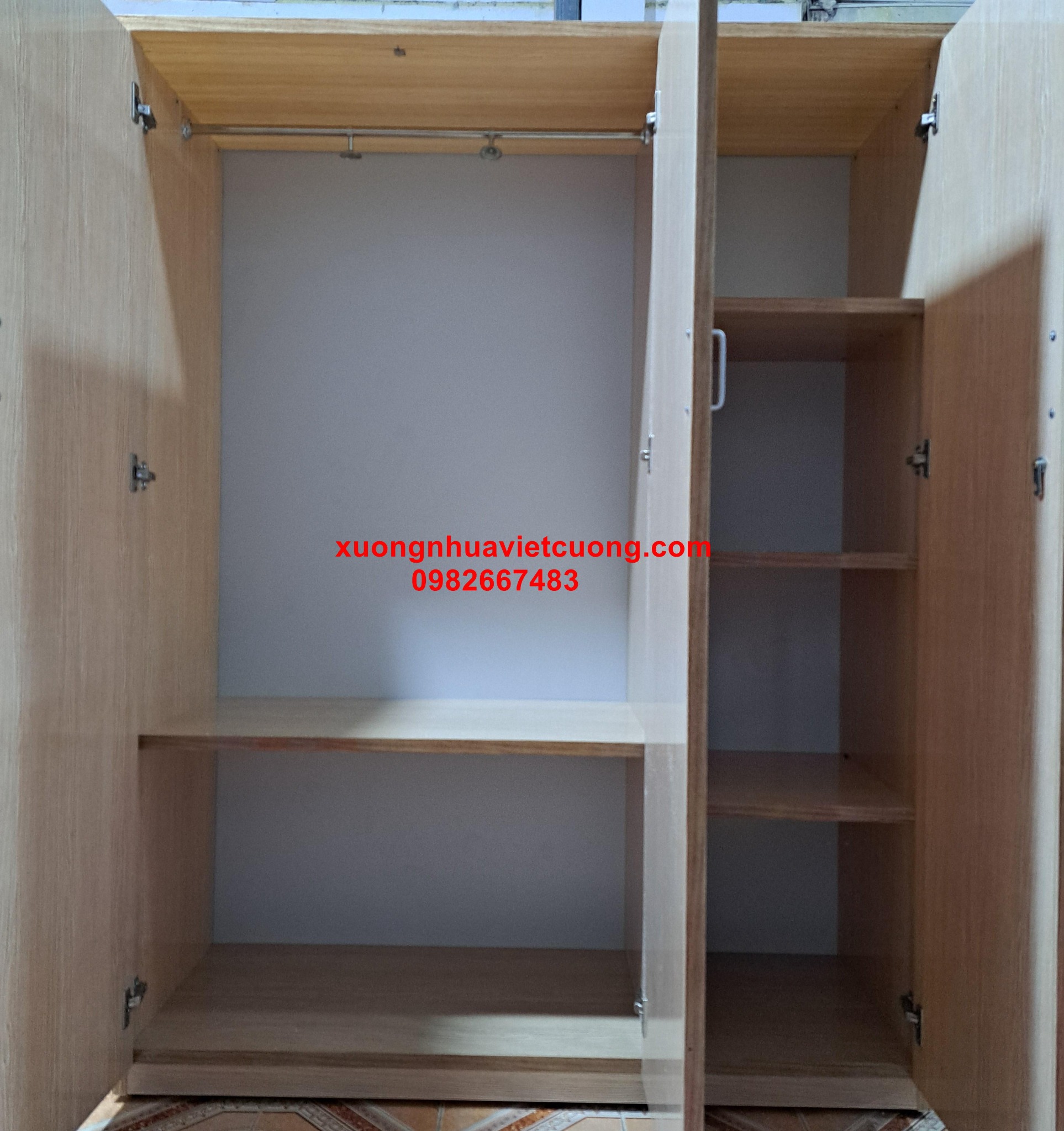 TỦ NHỰA QUẦN ÁO 3 CÁNH TA3453