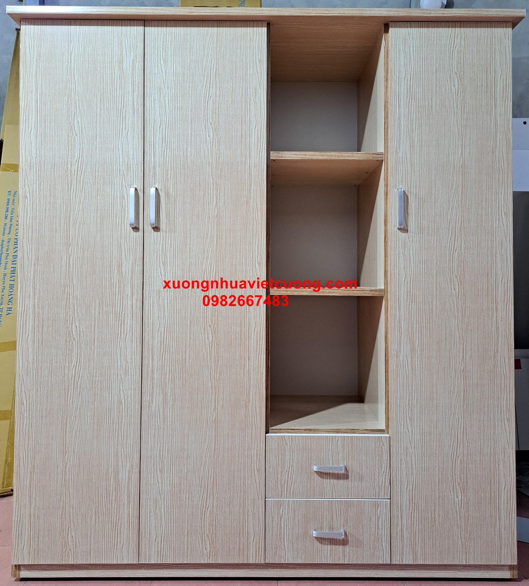 TỦ NHỰA 4 CÁNH TA4402