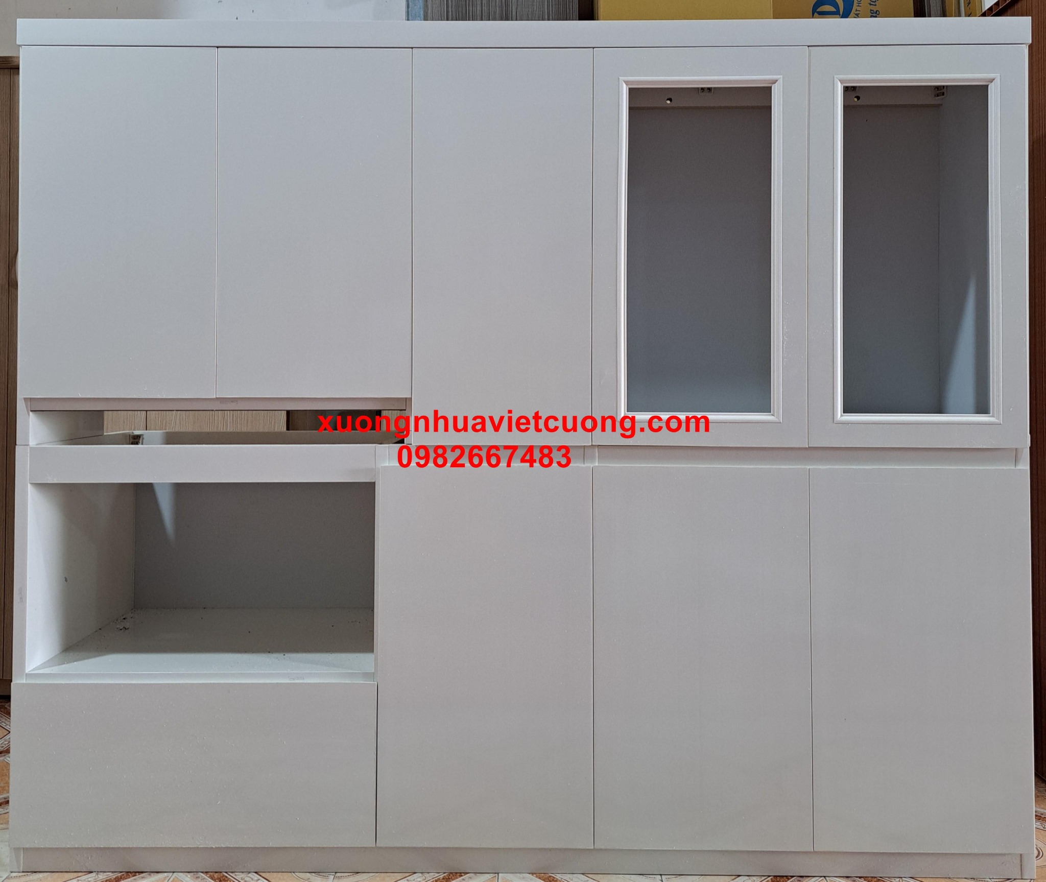 TỦ BẾP NHỰA TBN90