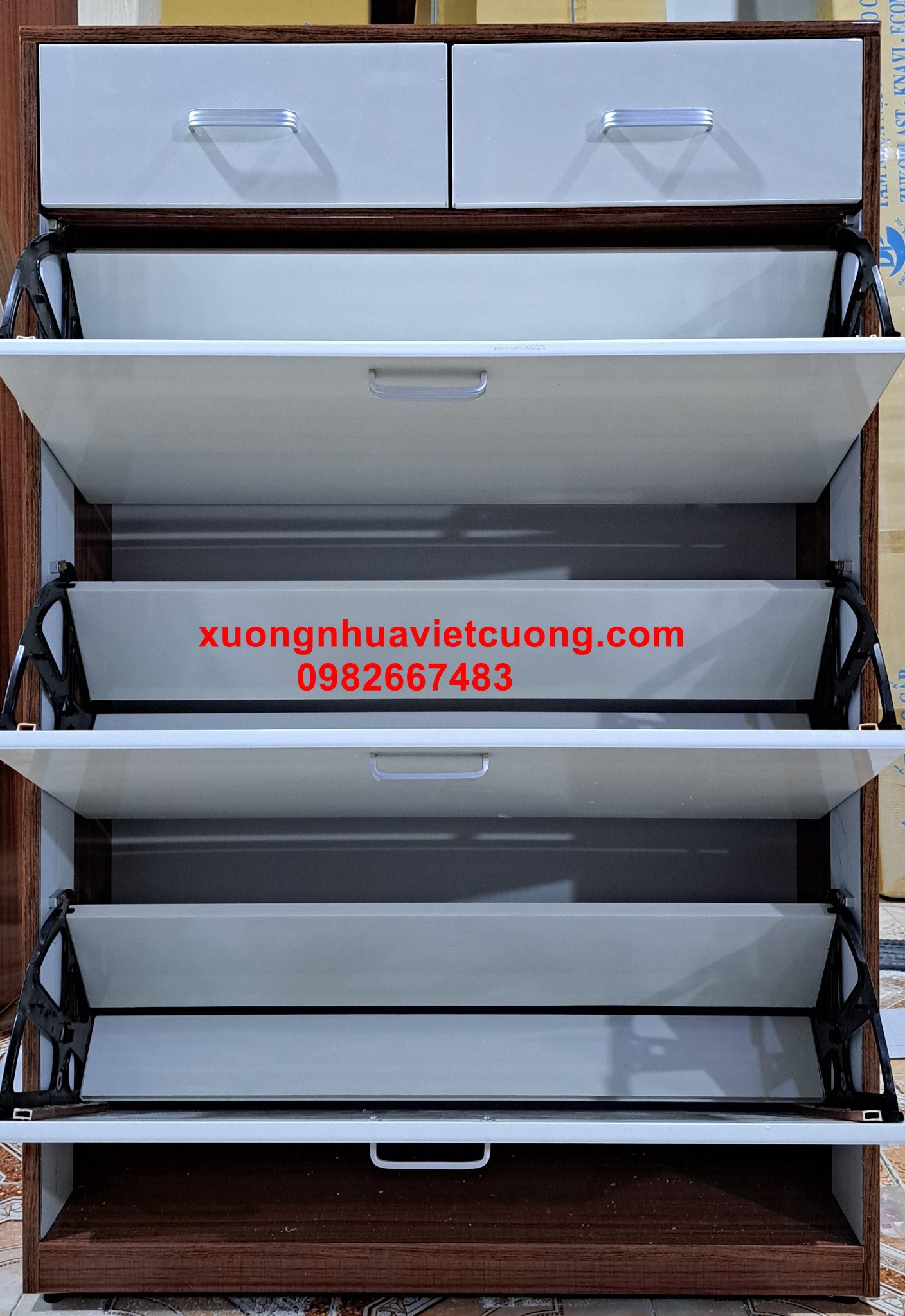 TỦ GIÀY NHỰA TD386