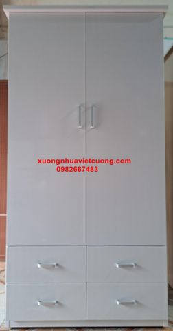  TỦ QUẦN ÁO NHỰA 2 CÁNH TA2102 