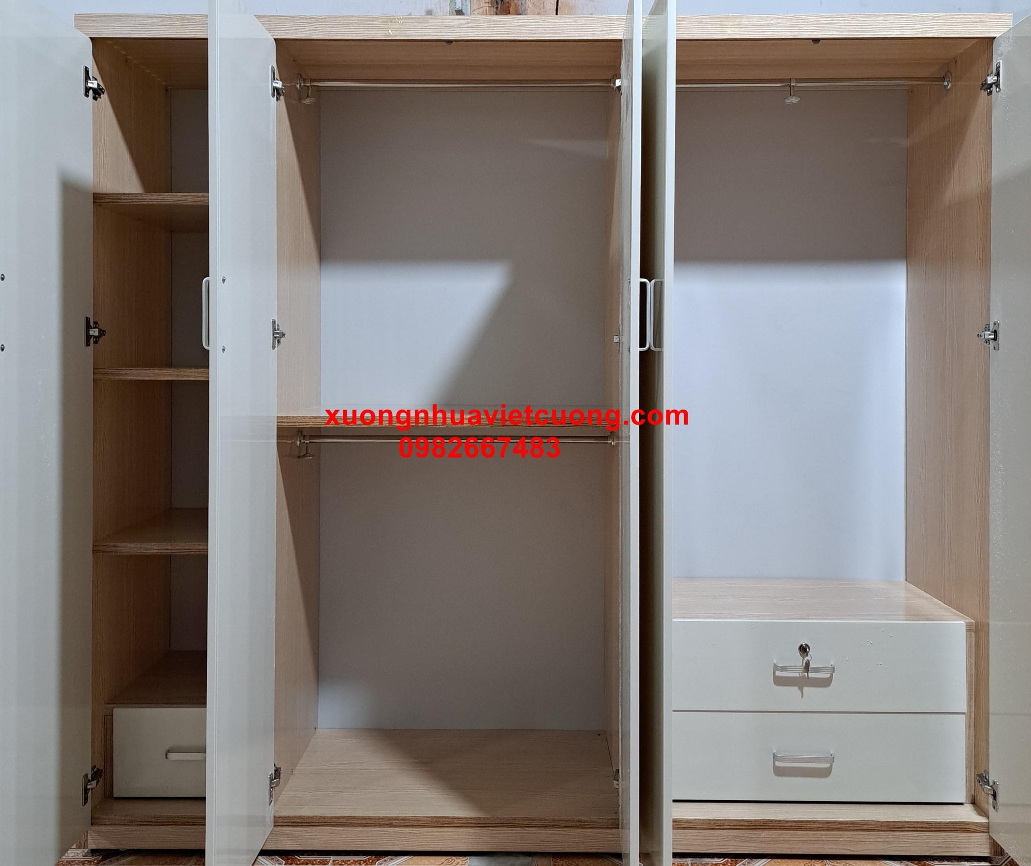 TỦ QUẦN ÁO NHỰA 5 BUÒNG TA5108