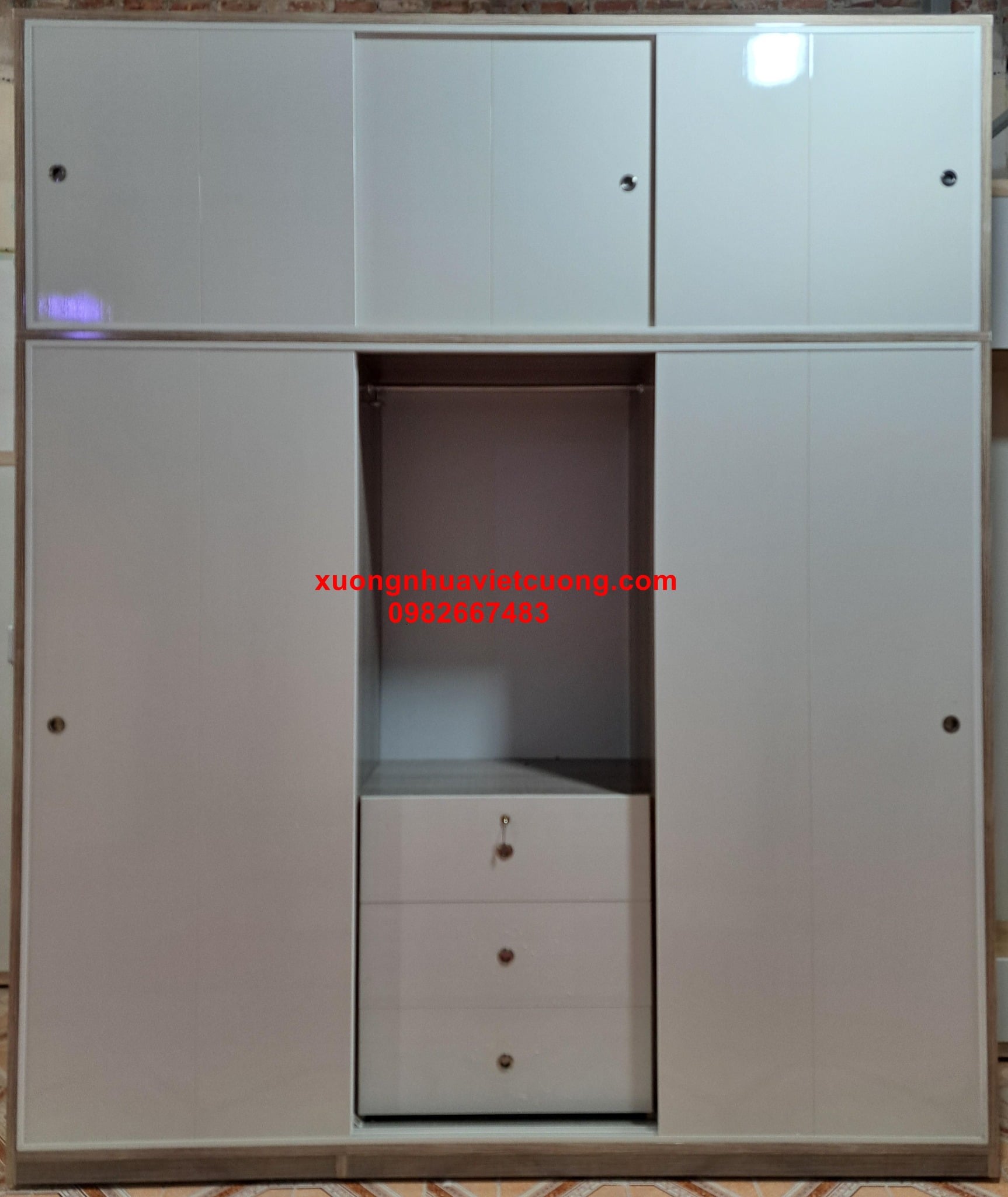 TỦ ÁO CÁNH LÙA TCL405