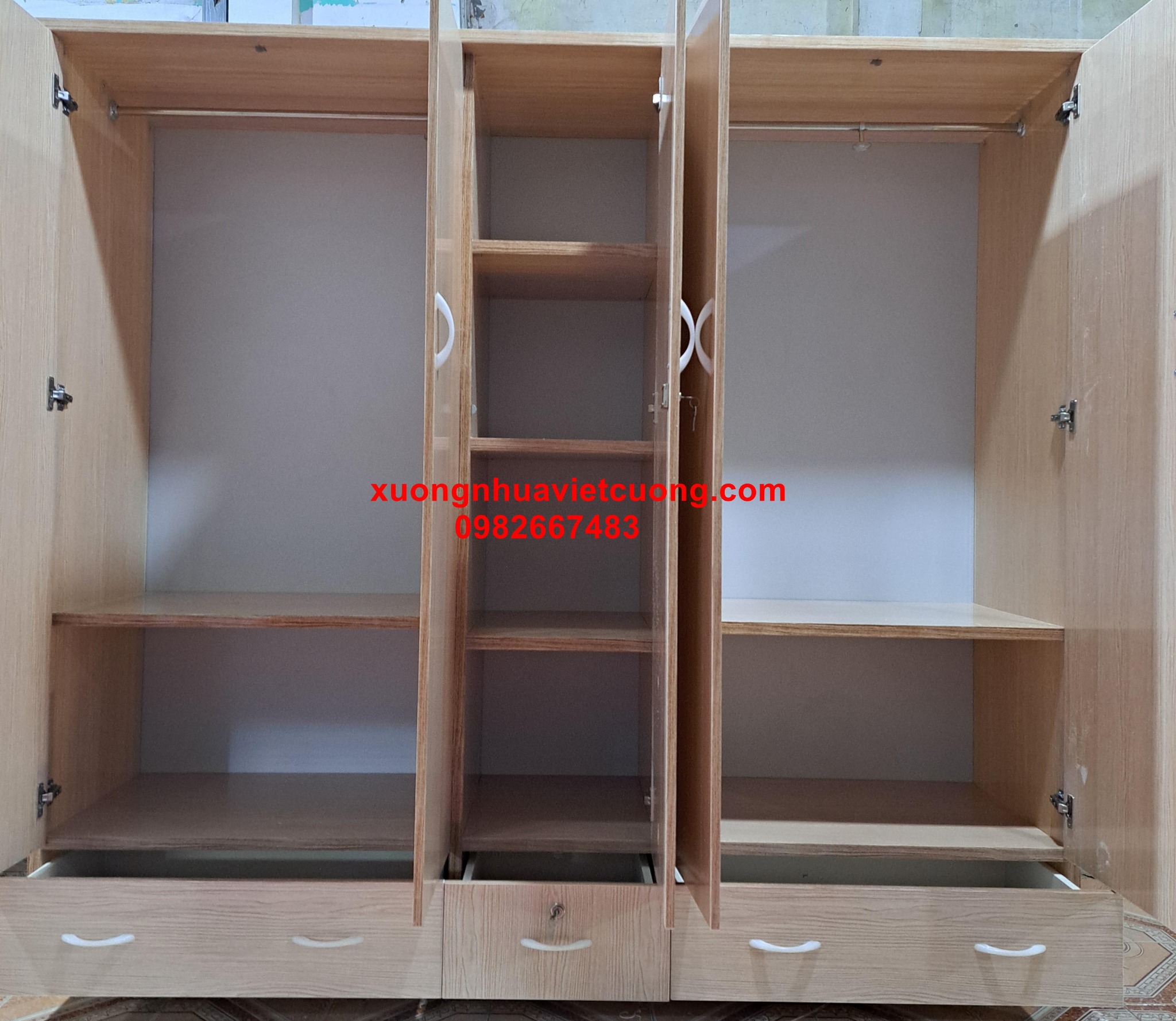 TỦ QUẦN ÁO NHỰA 5 BUÒNG TA5106