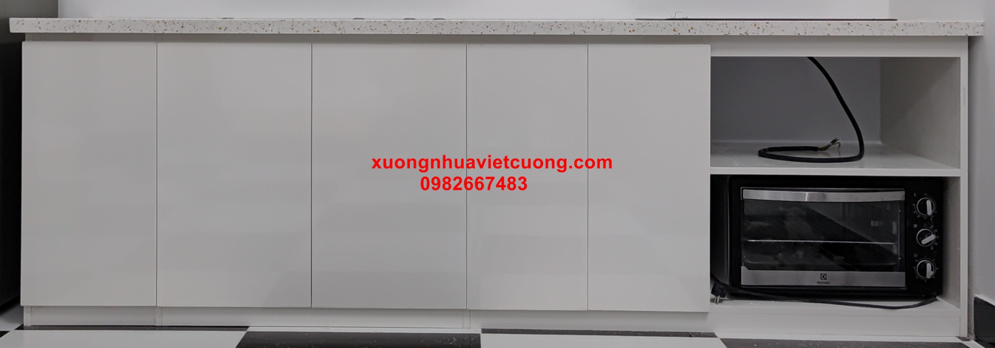 TỦ BẾP BẰNG NHỰA TBN104