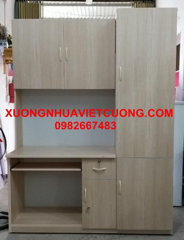 BÀN HỌC LIỀN TỦ QUẦN ÁO BHA18