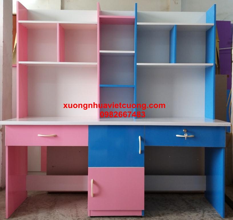 BÀN HỌC ĐÔI 1.6M LIỀN GIÁ SÁCH BHD110