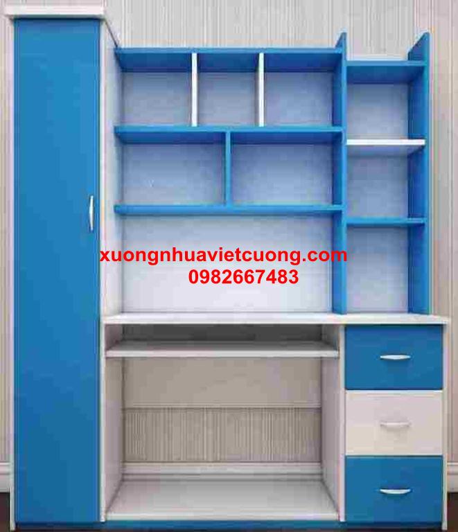 BÀN HỌC LIỀN TỦ QUẦN ÁO BHA25