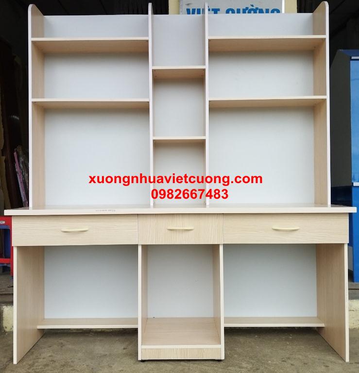 BÀN HỌC SINH LIỀN GIÁ SÁCH BHD108