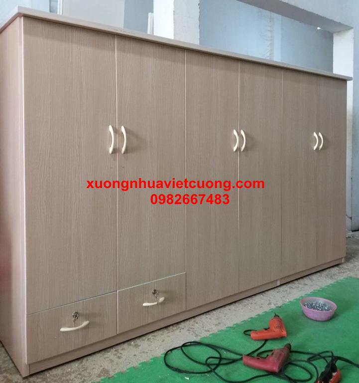 TỦ NHỰA ĐÀI LOAN 6 BUỒNG TA611