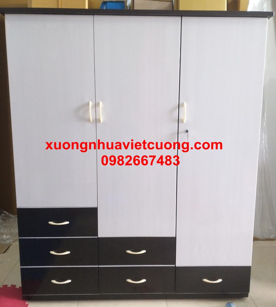 TỦ NHỰA ĐÀI LOAN 3 BUỒNG TA3071