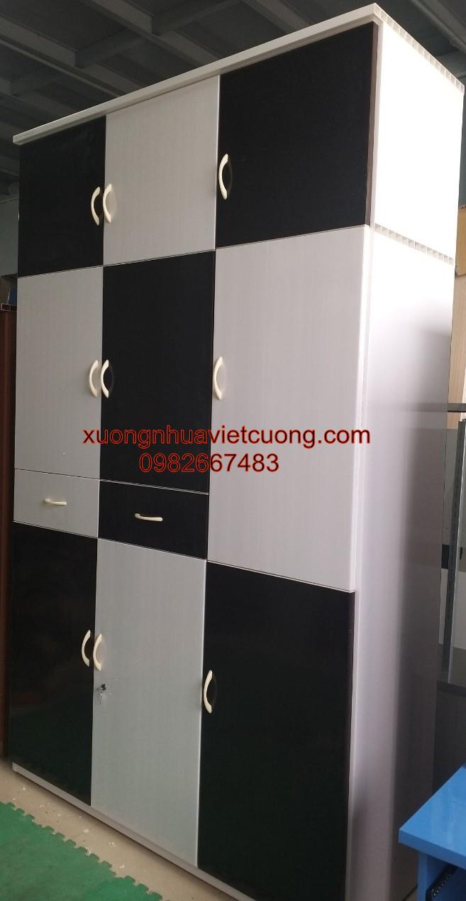 TỦ NHỰA ĐÀI LOAN 3 BUỒNG TA3080