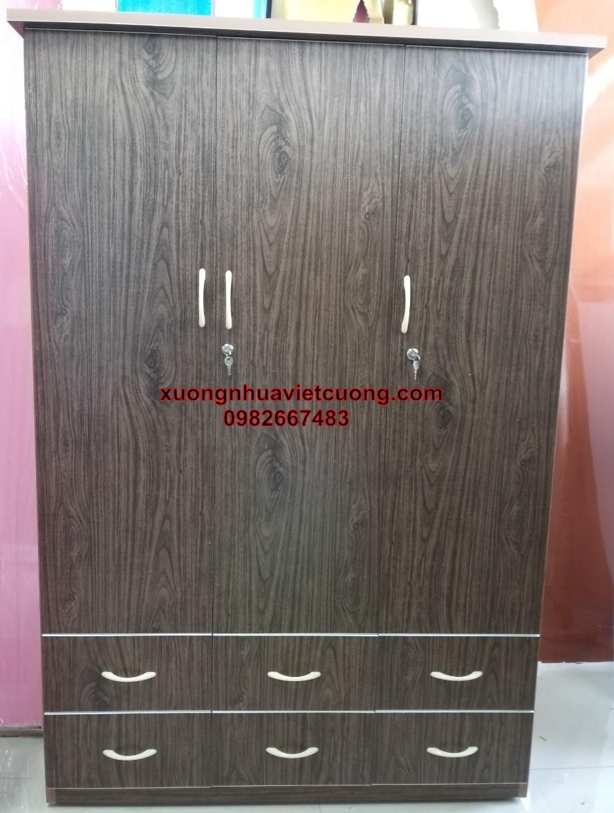 TỦ NHỰA ĐÀI LOAN 3 BUỒNG TA3075