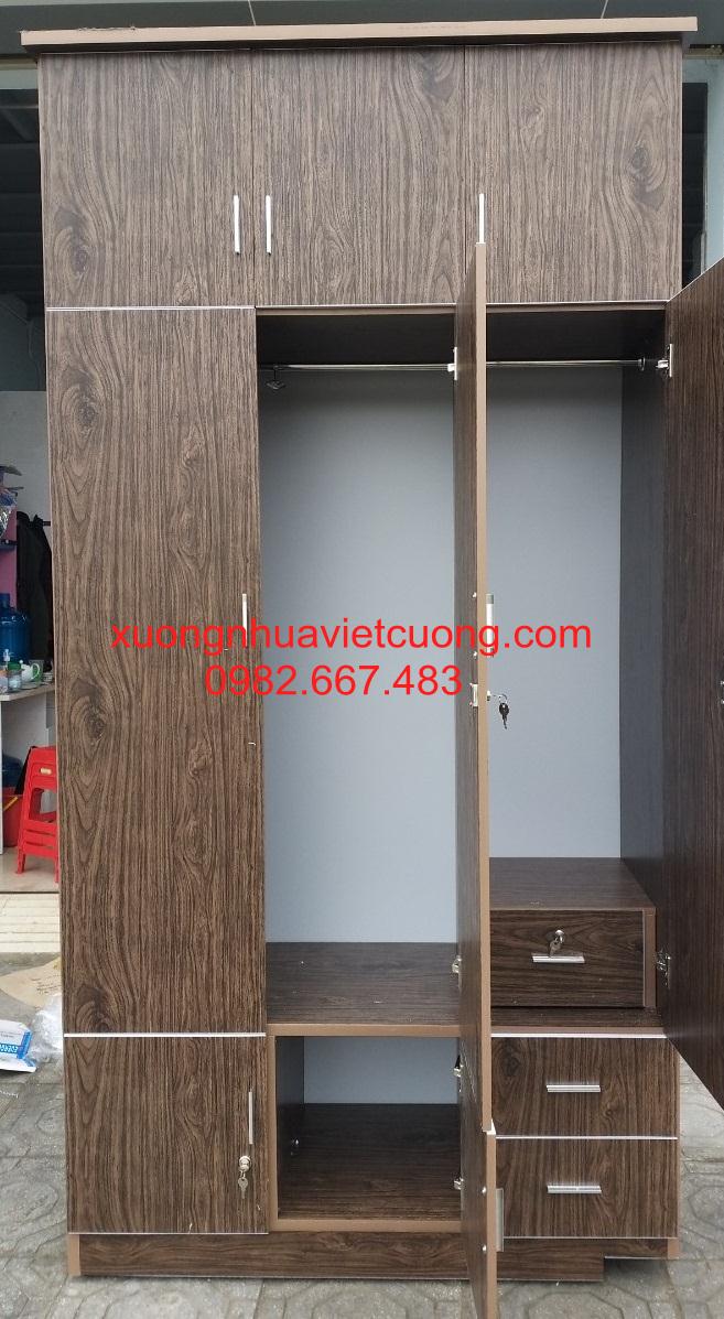 TỦ NHỰA ĐÀI LOAN 3 BUỒNG TA3085