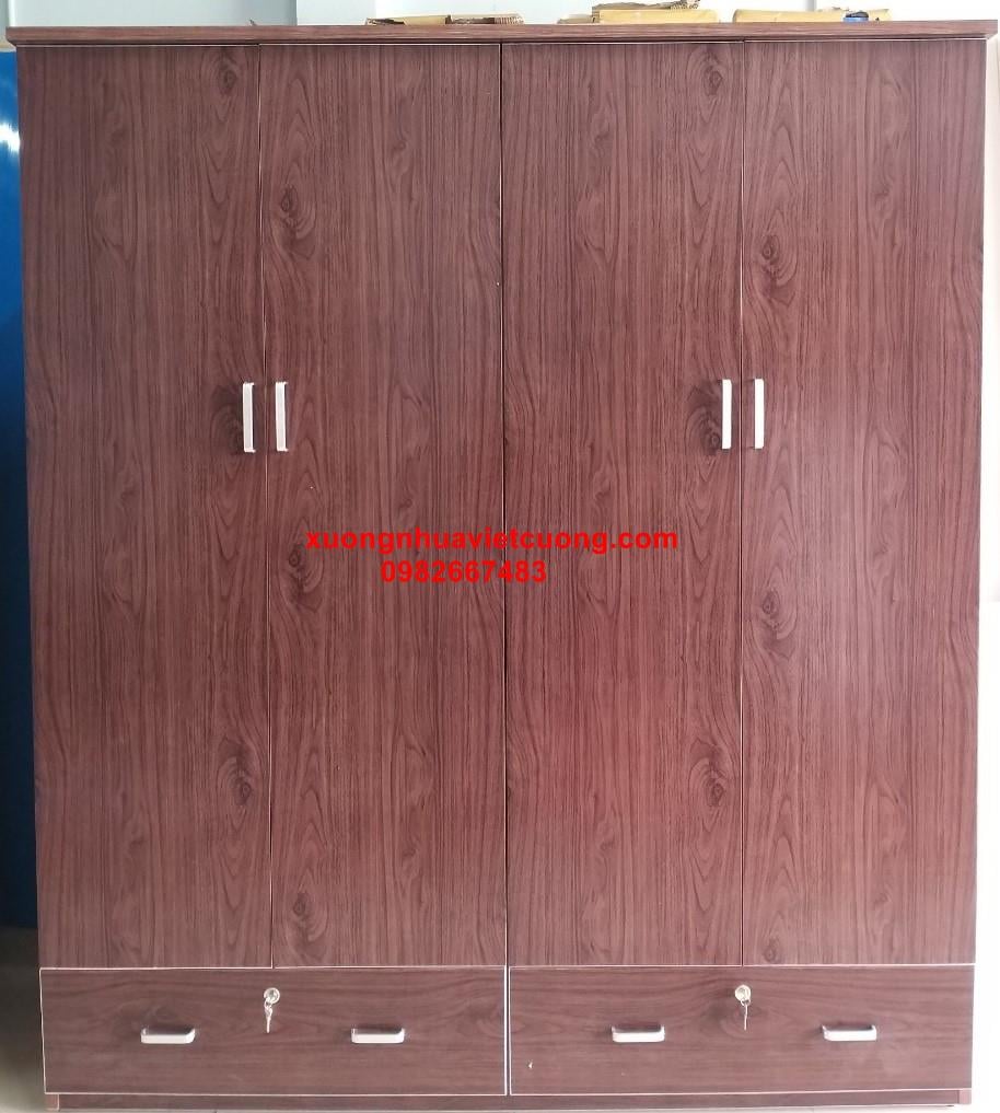 TỦ QUẦN ÁO NHỰA 4 CÁNH TA4221