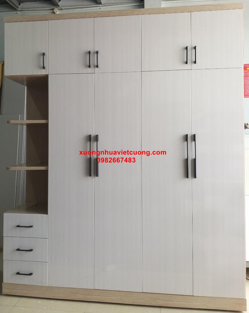 TỦ QUẦN ÁO NHỰA 5 CÁNH TA5010