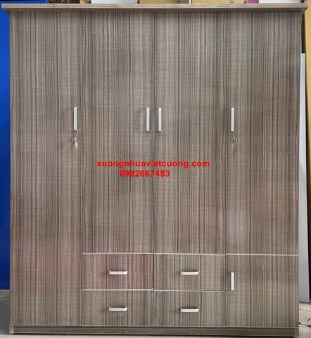  TỦ QUẦN ÁO NHỰA 4 CÁNH TA4300 