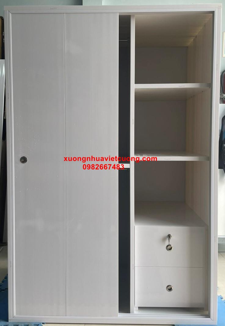 TỦ NHỰA ĐÀI LOAN CỬA TRƯỢT TCL384