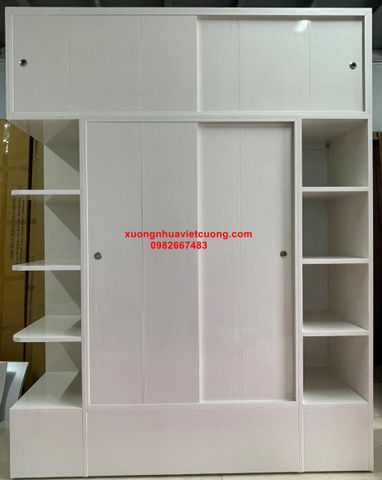  TỦ NHỰA CỬA LÙA TCL381 