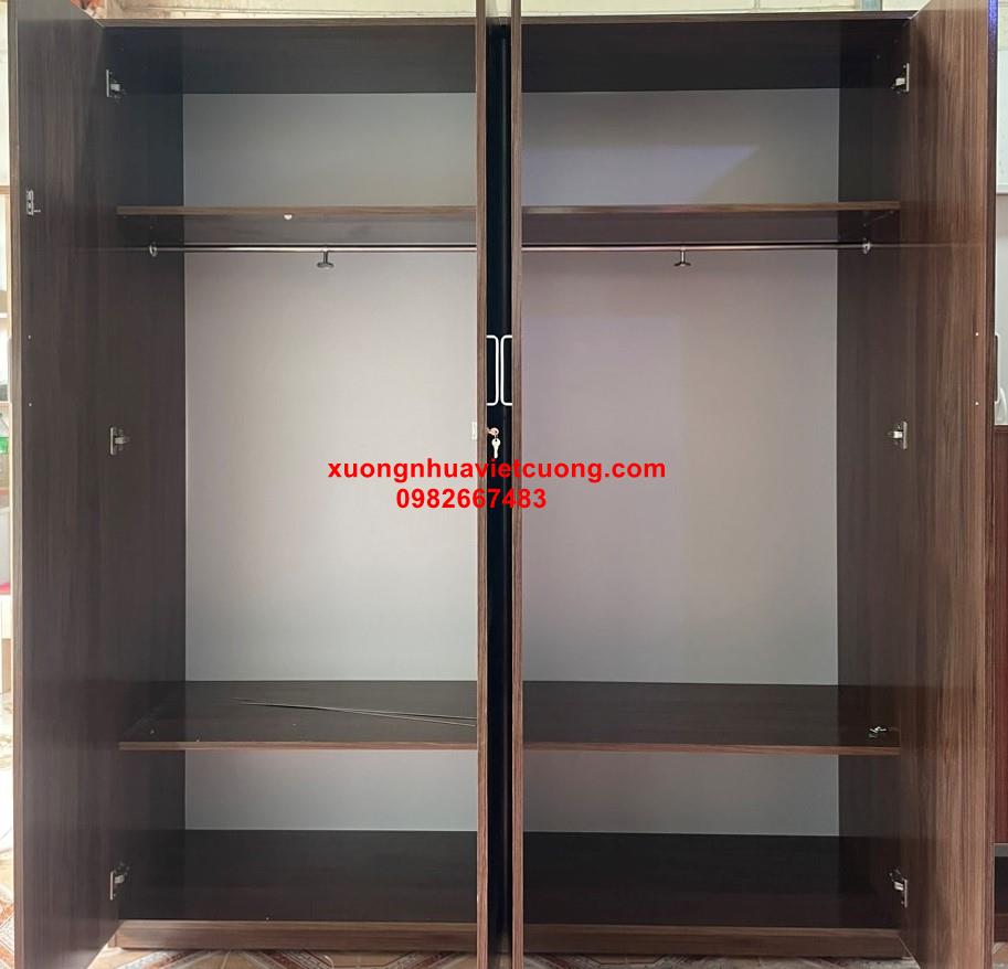 TỦ NHỰA QUẦN ÁO 4 CÁNH TA4413