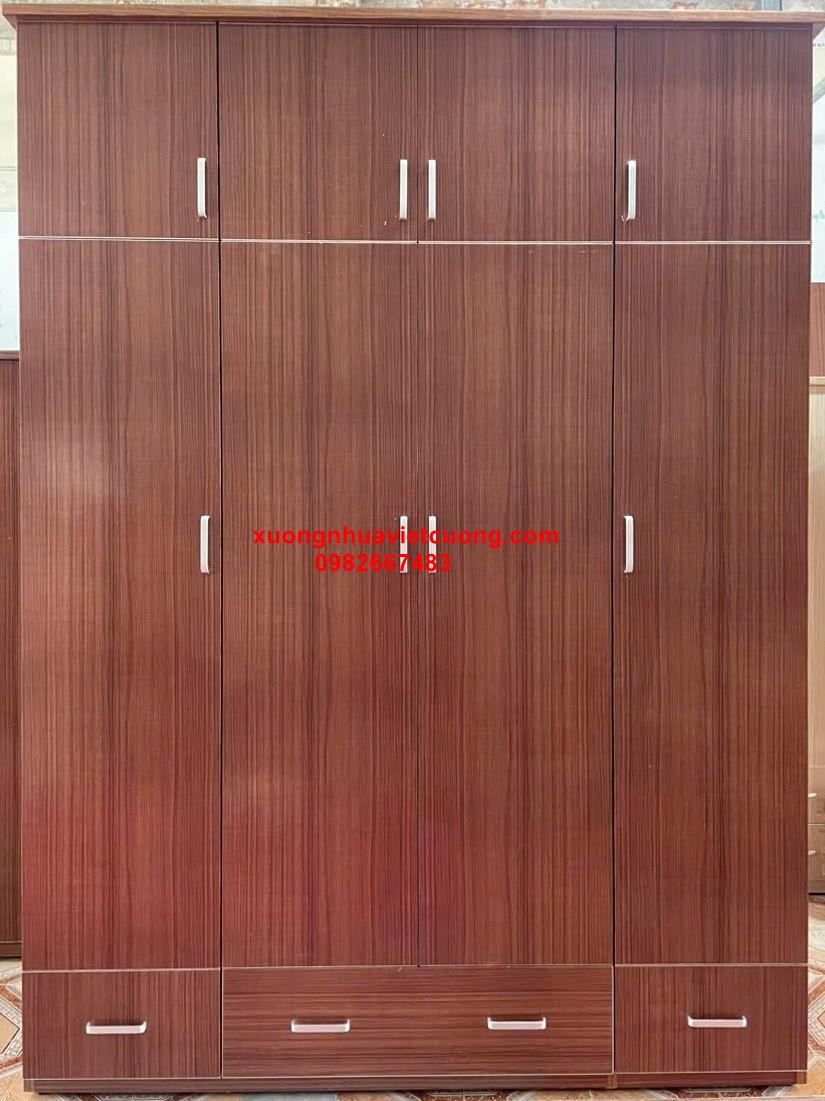 TỦ NHỰA QUẦN ÁO 4 BUỒNG TA4412