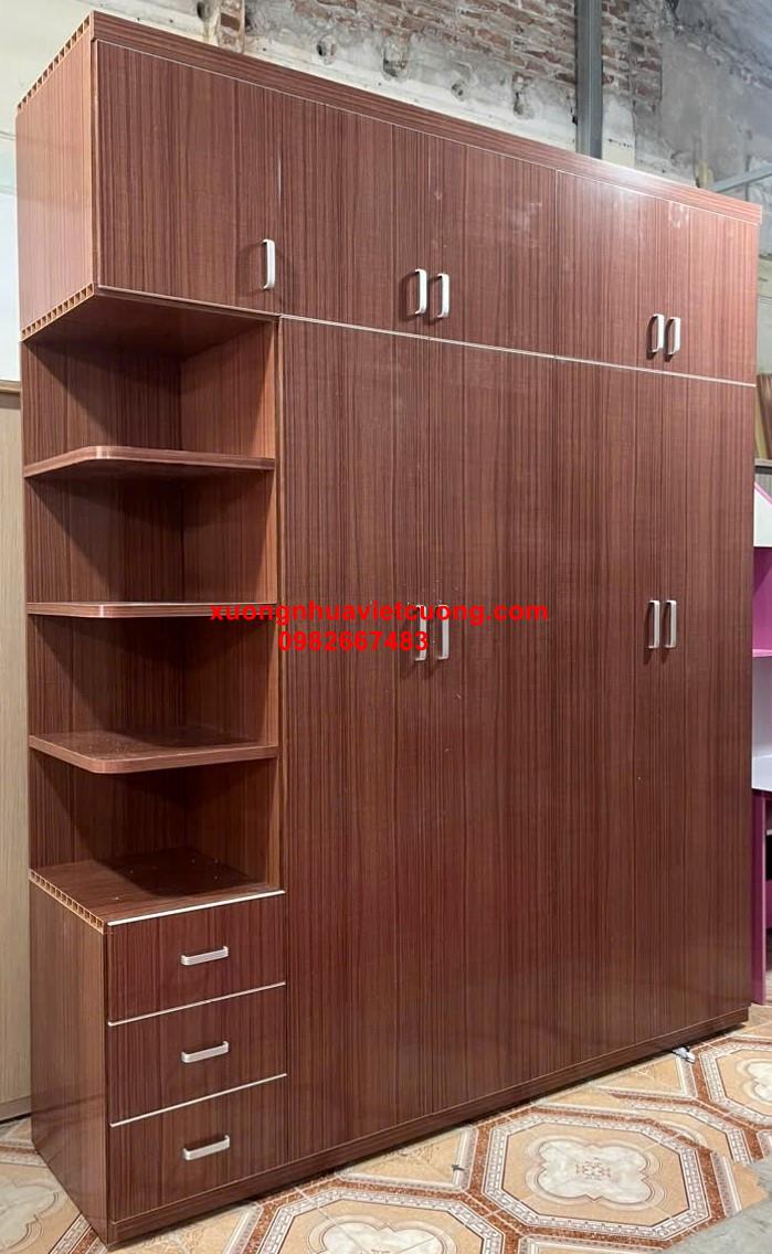TỦ NHỰA 5 BUỒNG CÓ KỆ ATT520