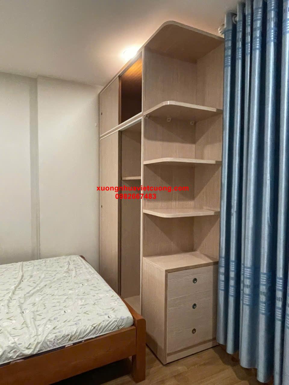 TỦ NHỰA CÁNH LÙA CÓ KỆ ATT508