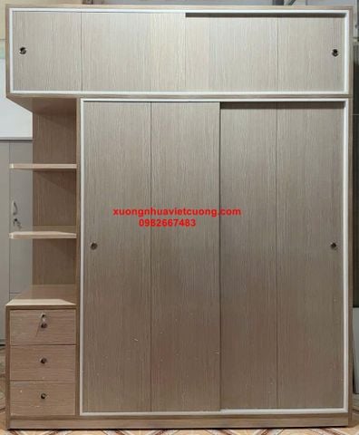  TỦ QUẦN ÁO NHỰA CÓ KỆ ATT601 