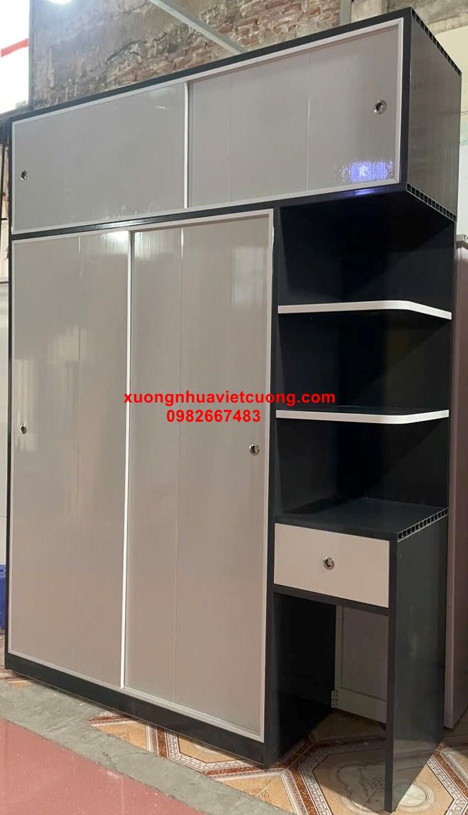 TỦ QUẦN ÁO NHỰA CÓ KỆ ATT600