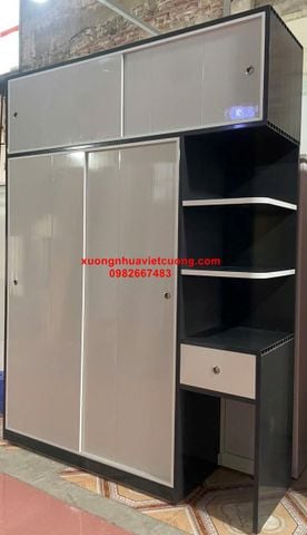  TỦ QUẦN ÁO NHỰA CÓ KỆ ATT600 