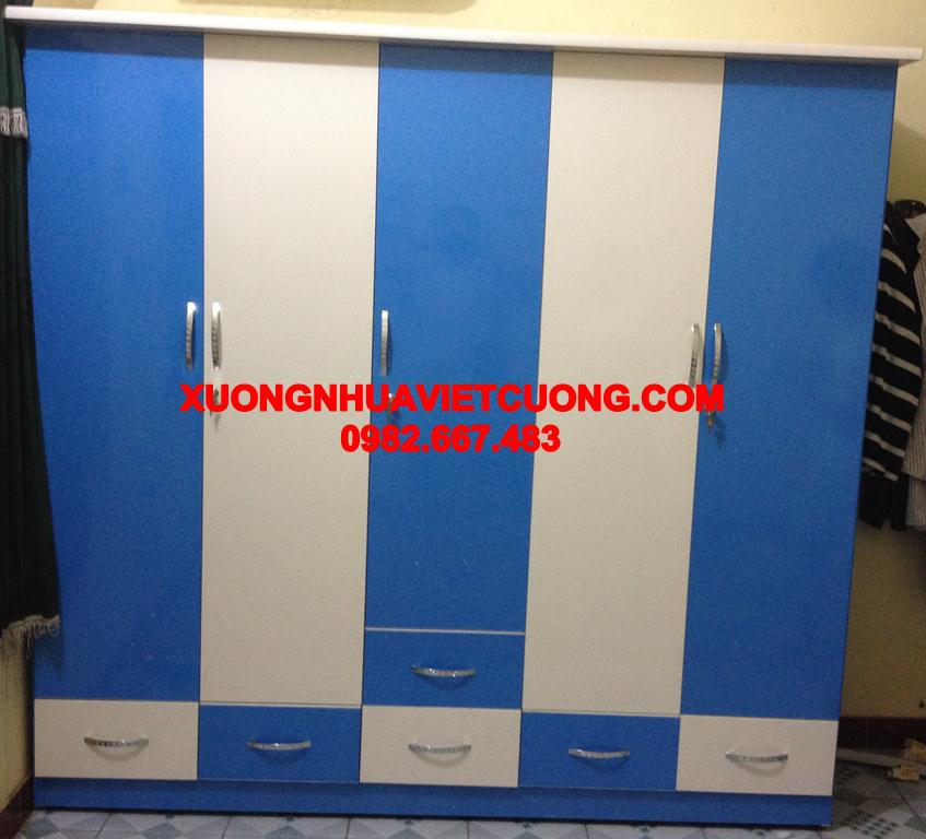 TỦ NHỰA ĐÀI LOAN 5 BUỒNG TA507